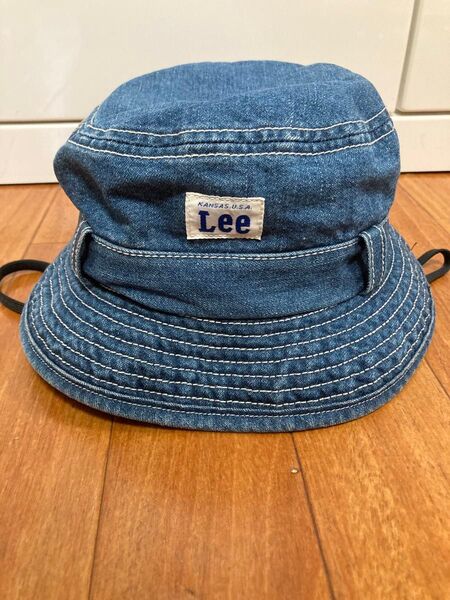 Lee 帽子 バケットハット 52センチ 52 キッズ デニム