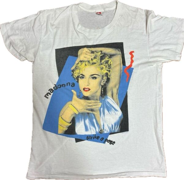 90s MADONNA マドンナtシャツ USA製 Blond Ambition ヴィンテージ 90s vintage