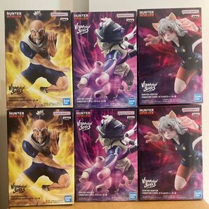 【6個セット】HUNTER×HUNTER VIBRATION STARS ネテロ メルエム ネフェルピトー