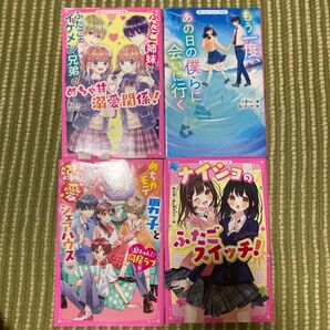 めちゃモテ男子と溺愛シェアハウス (野いちごジュニア文庫 超きゅん!同居ラブ祭) 雨乃めこ/著 久我山ぼん/絵 ほか、小説4冊組