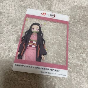 JR九州 鬼滅の刃 竈門ねずこ コラボ弁当 カード フォトフレーム