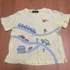 クレードスコープ Tシャツ 110cm 乗り物柄