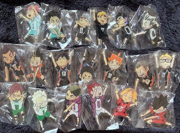 ハイキュー ジャンプGIGA 懸賞品 アクリルクリップバッジ