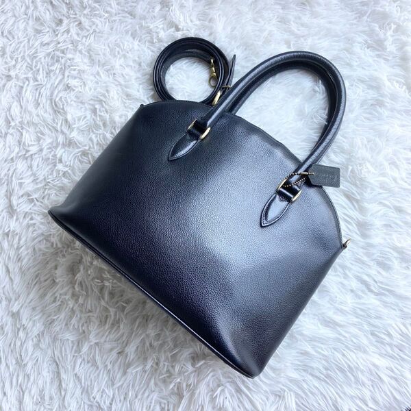 極美品 OLD COACH オールドコーチ ハンドバッグ ショルダーバッグ 2way マディソン レザー 黒