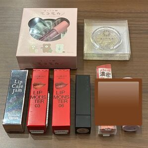 【7月22日までの500円クーポンご利用下さい!】新品・未使用! リップモンスター サマンサタバサ グロスなど 6点