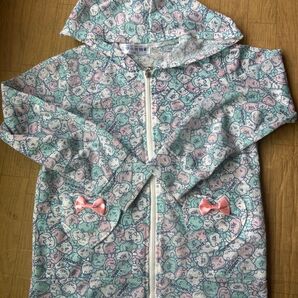 120センチ フルジップパーカー