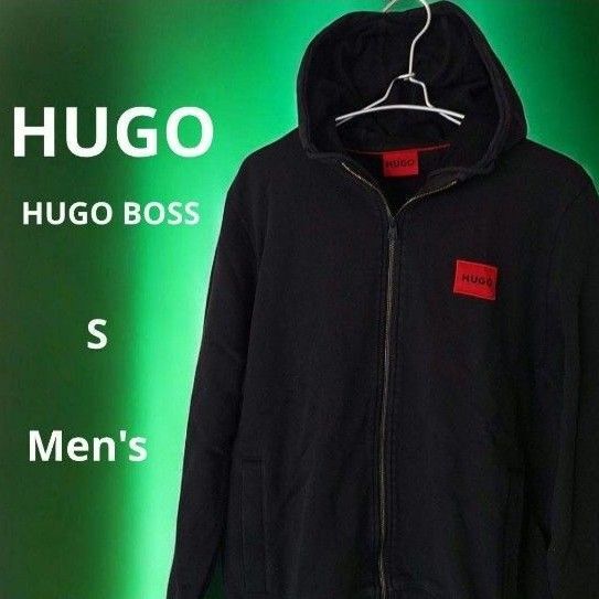 HUGOBOSS ヒューゴボス ヒューゴロゴエンブレムジップパーカー メンズ S