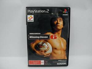 D9769【PlayStation2】 ワールドサッカー ウイニングイレブン6 