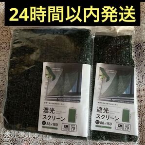 遮光スクリーン 遮光ネット 節電 日除け 遮光カーテン 日よけ 2枚