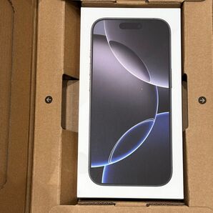 iPhone16 Pro ブラックチタニウム 256GB 新品未開封品