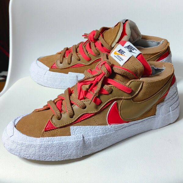 NIKE × SACAI ナイキ サカイ BLAZER LOW ブレーザー ロー DD1877-200 27.5cm スニーカー