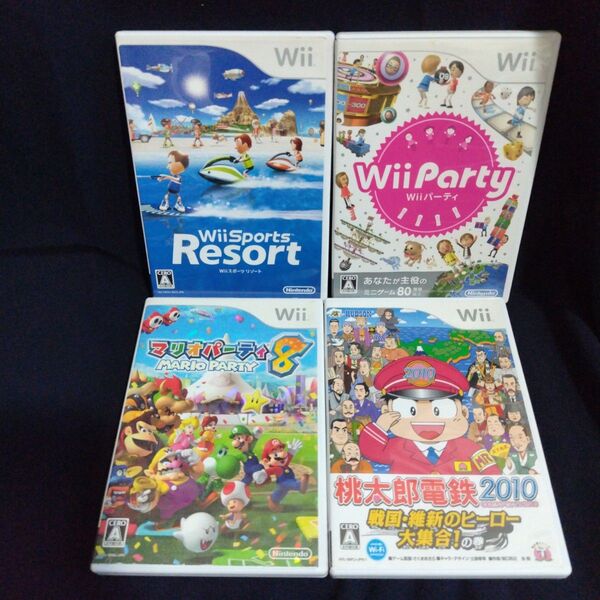 wii パーティ wii スポーツリゾート マリオパーティ8 桃太郎電鉄2010 戦国維新ヒーロー大集合!の巻