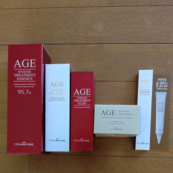 フロムネイチャーAGEエイジインテンストリートメント 5点セット