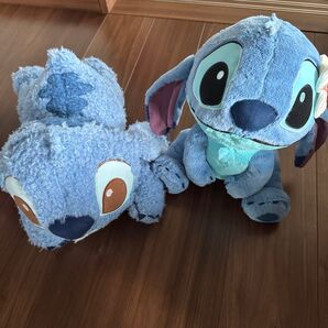 スティッチ星空サンセット 寝そべりぬいぐるみ セット