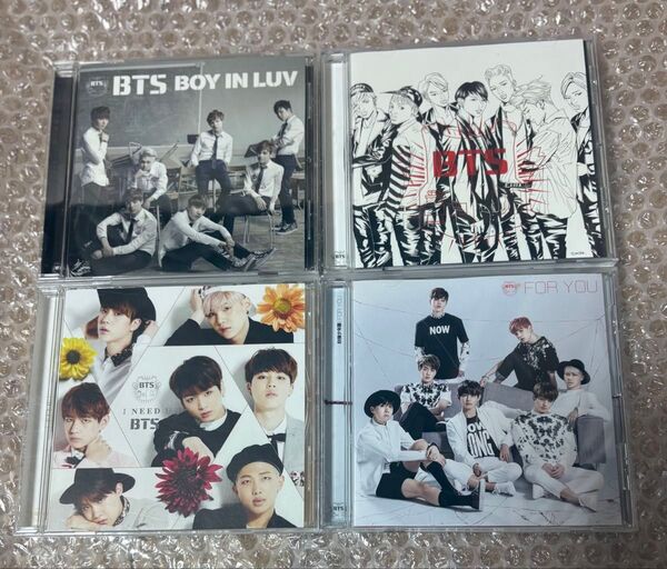 CD 4枚 BTS BOY IN LUV DANGER I NEED U FOR YOU チェンジングジャケット