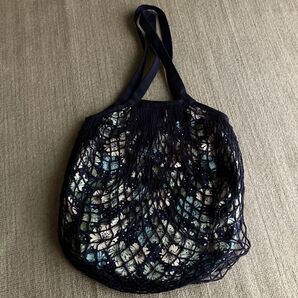 ユニクロ ポールアンドジョー 花柄 メッシュバッグ