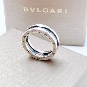 16洗浄済 ブルガリ BVLGARI 925 リング 指輪 シルバー OT352 ビーゼロワン アクセサリー メンズ レディース