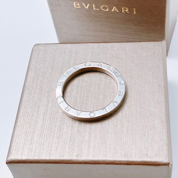 洗浄済 ブルガリ BVLGARI 925 キーリング シルバー OT416 ビーゼロワン ペンダントトップ アクセサリー