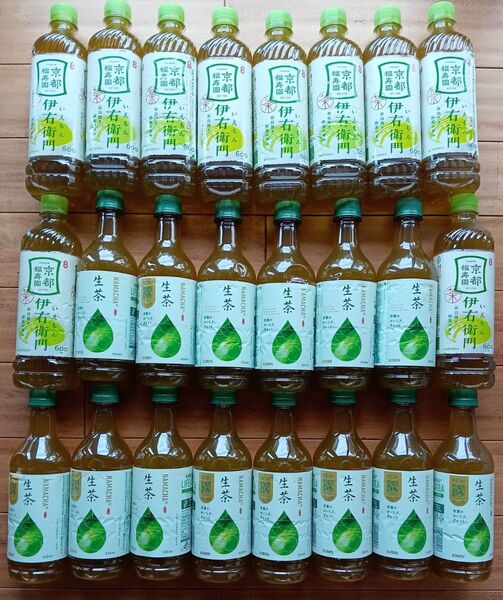 サントリー 伊右衛門 キリン 生茶 24本セット