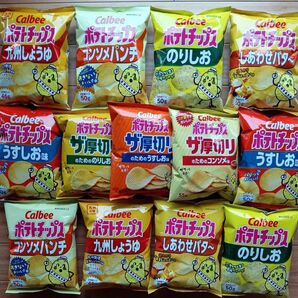 カルビー ポテトチップス 8種類 13袋セット