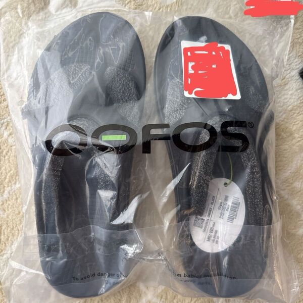 OOFOS ウーフォス サンダル ブラック 8 (W8 M6) 最終