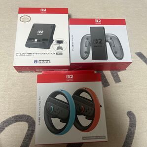 Nintendo Switch2 Joy-Con充電グリップ.Joy-Con2ハンドル.ボータブルUSBハブスタンドセット