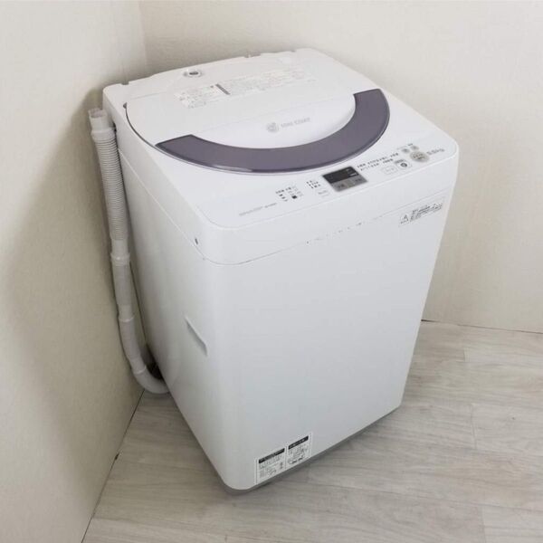 SHARP 全自動洗濯機 ES-GE55N-S 5.5kg