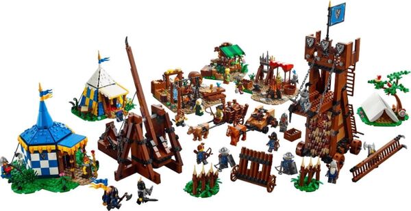 正規品 レゴ 910045 騎士団の野営地 ブリックリンク bricklink LEGO お城 中世