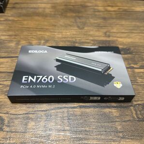 【新品未開封】ヒートシンク付きEDILOCA EN760 SSD PCIe 4.0 NVMe M.2 2TB