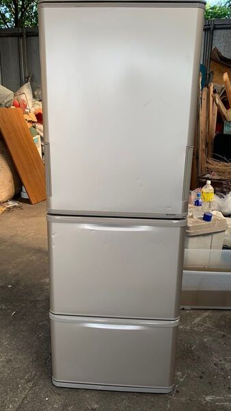 シャープ ノンフロン冷凍冷蔵庫 SJ-W353G-N 3ドア 350L 2020年製