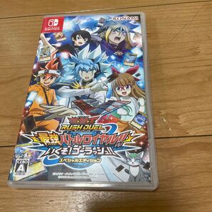0704232【Switch】 遊戯王ラッシュデュエル 最強バトルロイヤル!! いくぞ! ゴーラッシュ!!