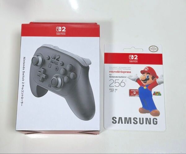 任天堂 Nintendo Switch2 Proコントローラー プロコン microSD Express 256GB ニンテンドー