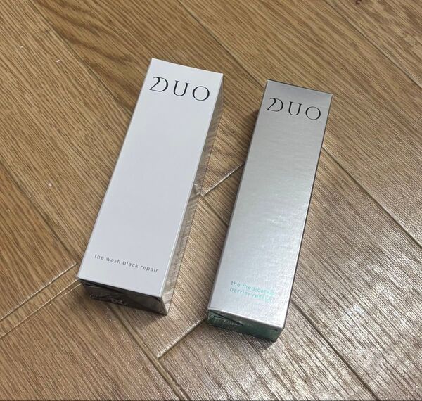 デュオ 薬用バリアレスキューミスト状美容液/ウォッシュブラックリペア洗顔パウダー