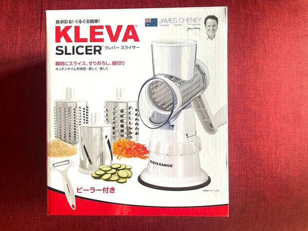 KLEVA SLICER クレバースライサー KSーA3 ピーラー付き