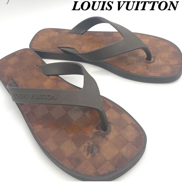 【大幅値下げ!!】LOUIS VUITTON ダミエ ビーチ サンダル 6サイズ