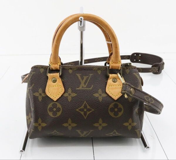 美品! 正規品 ヴィトン モノグラム ミニスピーディーバッグ M41534 ルイヴィトン VUITTON LOUIS