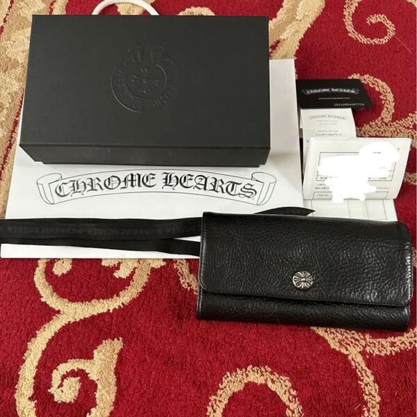 美品 CHROME HEARTS クロムハーツ JUDY ジュディ ウォレット 財布