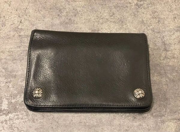 美品 CHROME HEARTS クロムハーツ 2zip ウォレット 財布