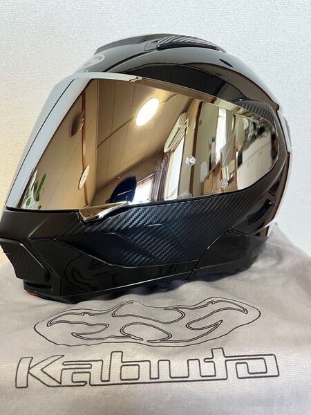 美品 OGKカブトRYUKI ブラック Mサイズ 22年5月製造