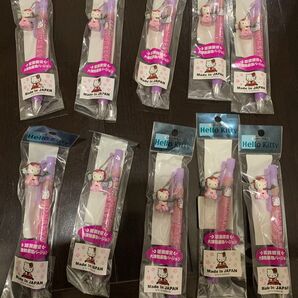 ご当地限定 ハローキティ 大津絵藤娘バージョン シャープペン 10個セット まとめ売り