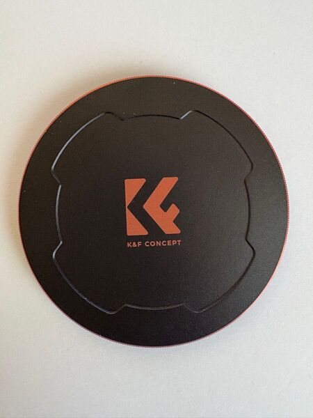 K&F Concept 58mm マグネットレンズキャップ 磁気吸着 ネジ付き アルミニウム合金