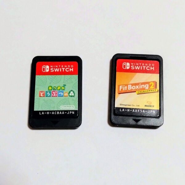 ソフトのみ【Switch】あつまれどうぶつの森 + Fit Boxing2