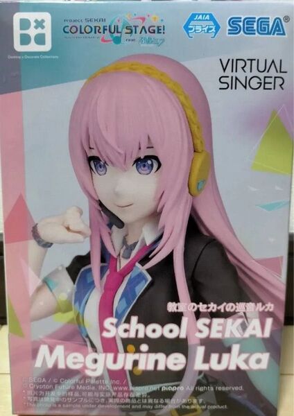 プロセカ カラフルステージ 教室のセカイ 巡音ルカ フィギュア Desktop Decorate Collections