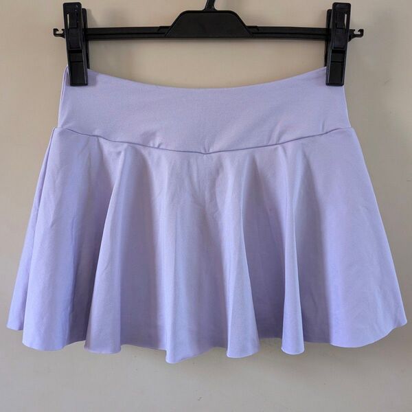 SHEIN テニス スコート Sサイズ 未使用美品 ラベンダー