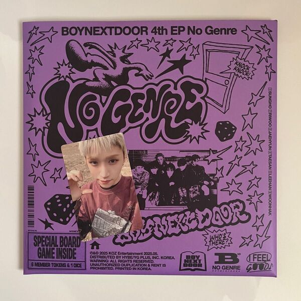 BOYNEXTDOOR リウ NO GENRE board game ver. アルバム トレカ