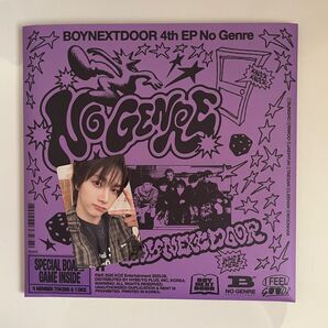 BOYNEXTDOOR ボネクド ボイネク ソンホ NO GENRE board game ver. アルバム トレカ