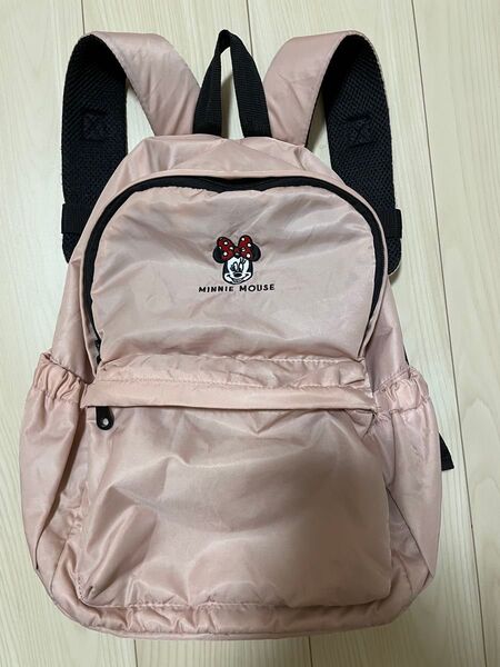 リュックサック 軽量 キッズ ミニー ブランシェス ピンク 女の子