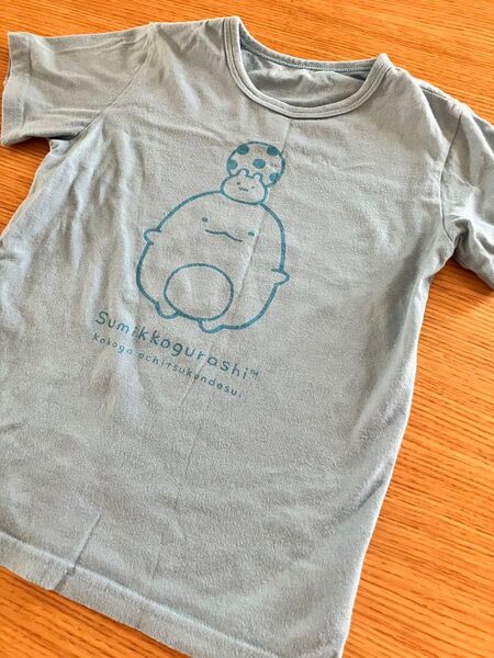 すみっコぐらし 140 Tシャツ とかげ にせつむり 半袖 ベルメゾン 千趣会 綿100