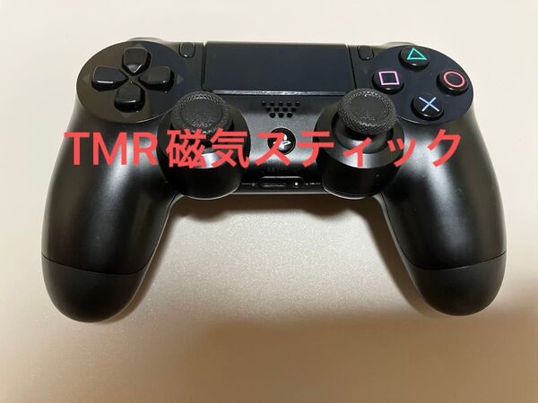 【中古】 SONY PS4 DUALSHOCK4 コントローラー ブラック TMR磁気スティック