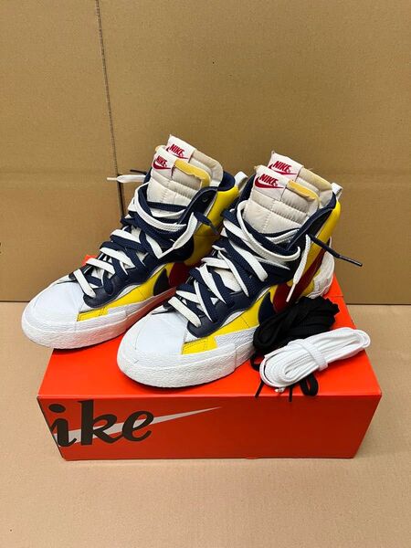 Nike×sacai BLAZER MID ナイキ/サカイ BV0072-700 ブレザー【27cm】中古